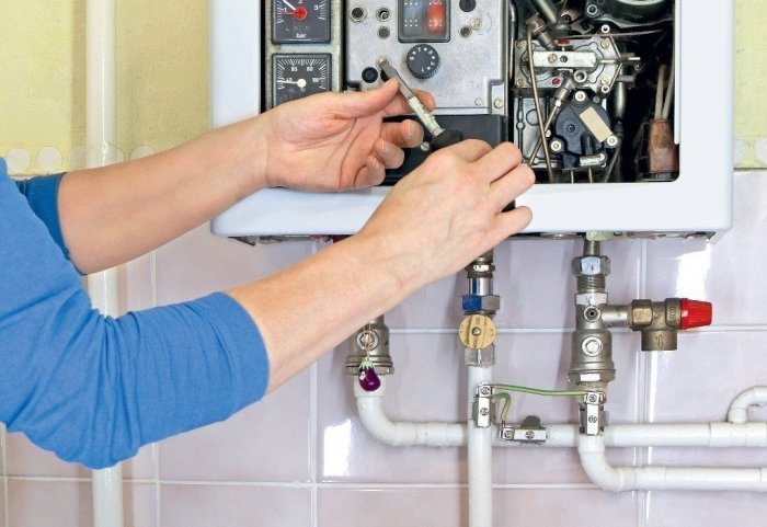 Ремонт котлов, колонок, электрических водонагревателей